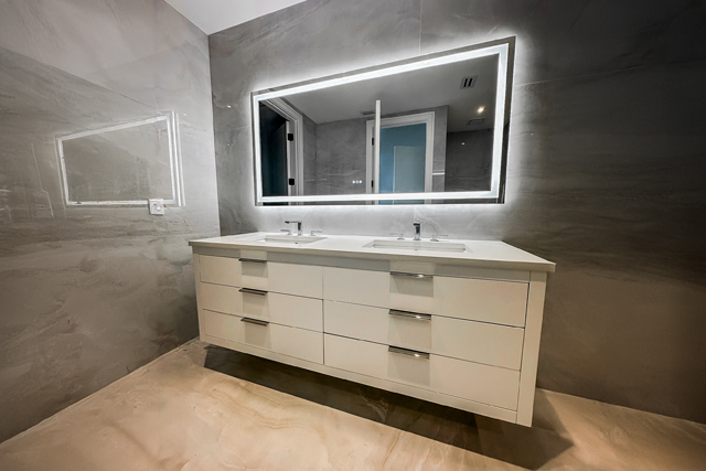 bathroom modern refinish miami